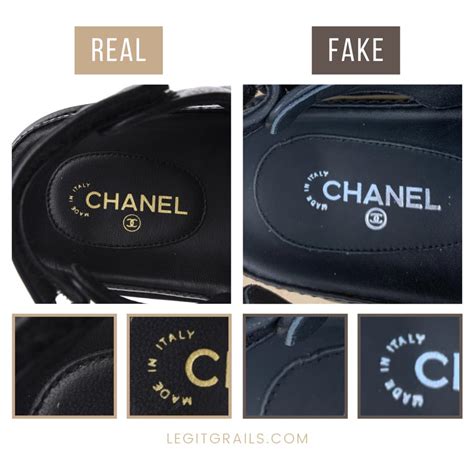 real vs fake chanel nmd|chanel shoes real.